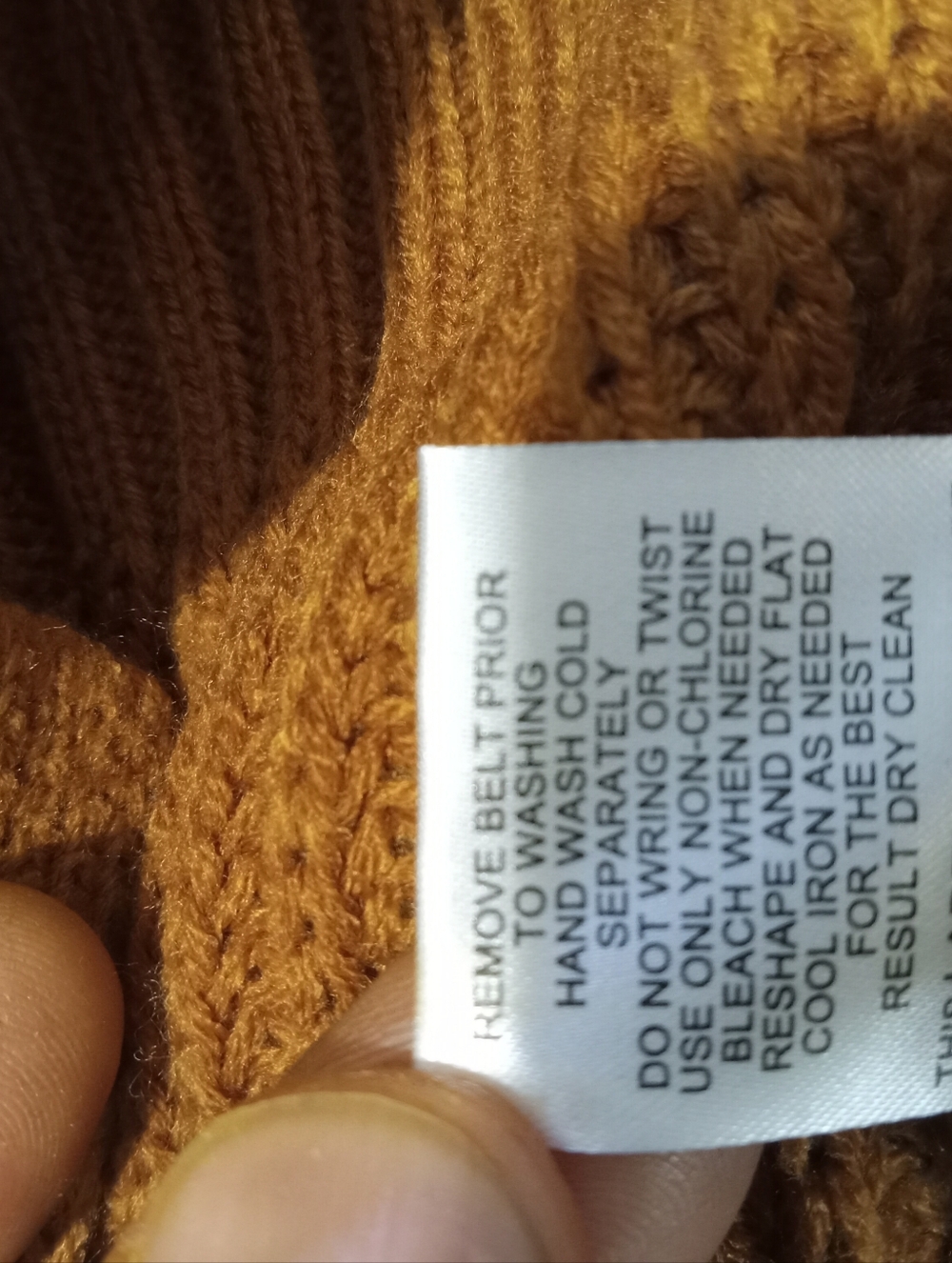 Olive & Oak Womens Petite Long Button-Front Knit Cardigan in Mustard Size PS - Picture 5 of 14